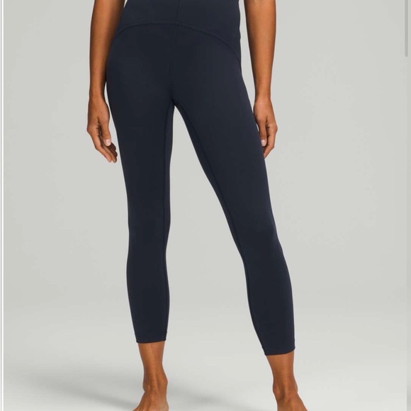 Lululemon Instill High-Rise Tight 25" Navy - Picture 1 of 7
